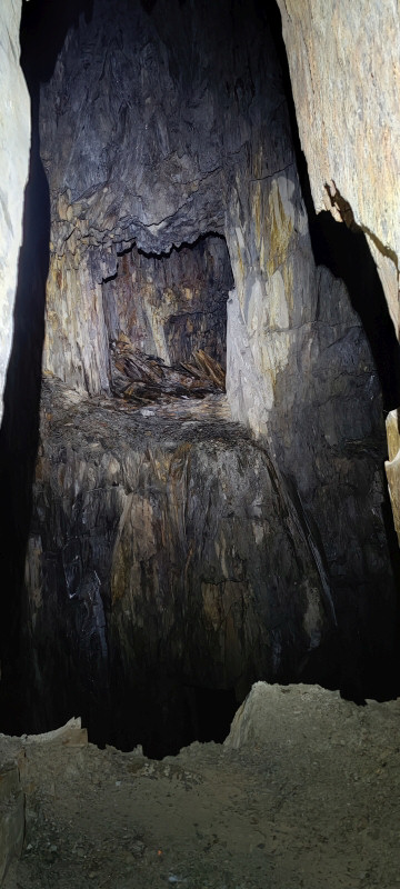 Hanging adit, submitted by ilt on 27-01-2025.
© Iain Taylor Hanging adit