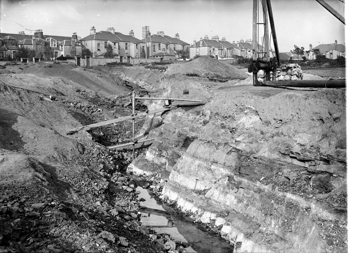 1919 - Glebe Quarry, Saltcoats. Ayrshire. Ayrshire Bauxitic Clay., submitted by Buddle-Bot on 08-11-2025.
Bgs No. P000052; Lunn, R.; © Crown. Image & Text: BGS Geoscenic, under OGL V2 License http://bit.ly/462AXmV 1919 - Glebe Quarry, Saltcoats. Ayrshire. Ayrshire Bauxitic Clay.