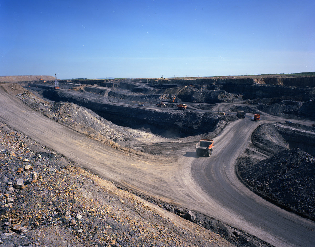 Jul 1982 - Blindwells Opencast Site, north-east of Tranent, East Lothian.