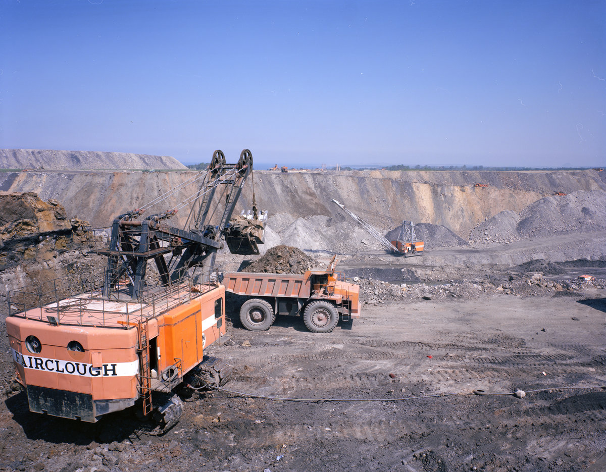 Jul 1982 - Blindwells Opencast Site, Tranent, East Lothian.