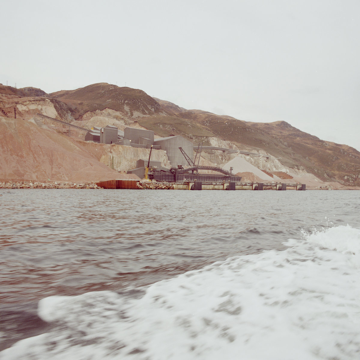 1987 - Glensanda Quarry, a so-called coastal 'superquarry'.