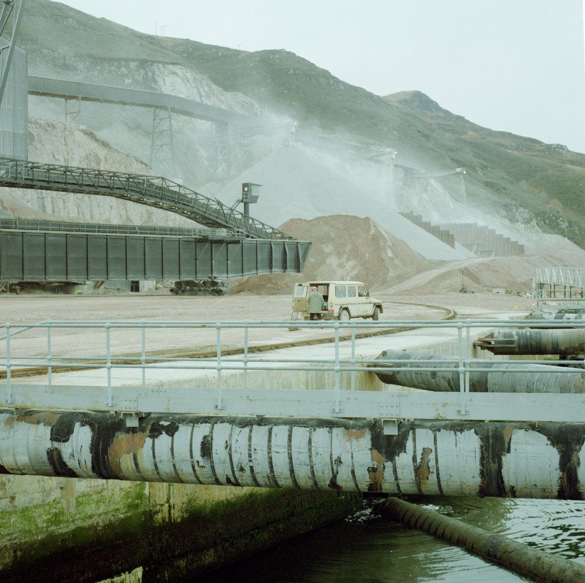 1987 - Glensanda Quarry, a so-called coastal 'superquarry'.