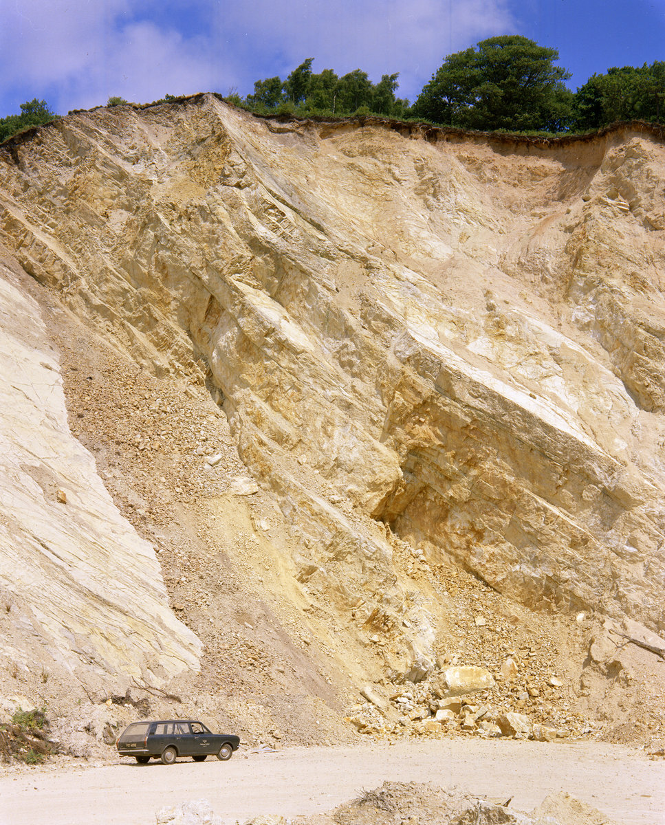 1969 - Ercall Quarry, Wellington. Looking NE.