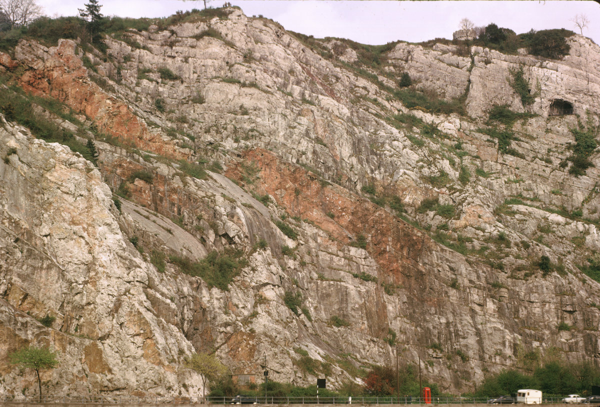 1965 - Quarried cliffs of Observatory Hill, Clifton, Bristol. Looking ESE., submitted by Buddle-Bot on 08-11-2025.
Bgs No. P006727; Friend, C.A.F.; © NERC. Image & Text: BGS Geoscenic, under OGL V2 License http://bit.ly/462AXmV 1965 - Quarried cliffs of Observatory Hill, Clifton, Bristol. Looking ESE.