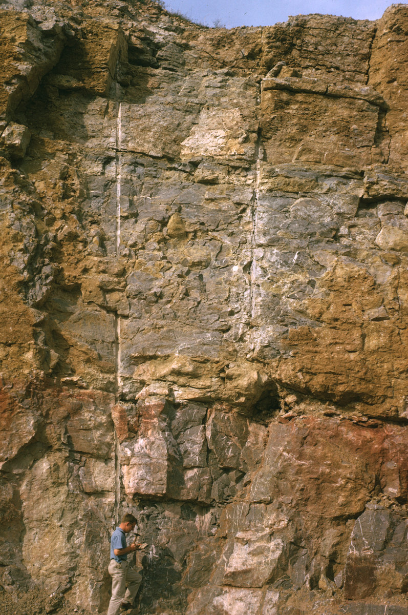 1965 - Lulsgate Quarry, Lulsgate Bottom. Looking N., submitted by Buddle-Bot on 08-11-2025.
Bgs No. P006739; Friend, C.A.F.; © NERC. Image & Text: BGS Geoscenic, under OGL V2 License http://bit.ly/462AXmV 1965 - Lulsgate Quarry, Lulsgate Bottom. Looking N.