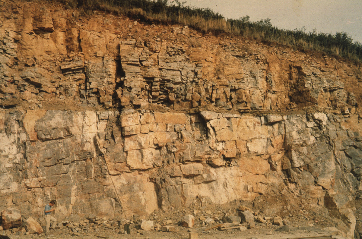 1965 - Lulsgate Quarry, Lulsgate Bottom. Looking N., submitted by Buddle-Bot on 08-11-2025.
Bgs No. P006740; Friend, C.A.F.; © NERC. Image & Text: BGS Geoscenic, under OGL V2 License http://bit.ly/462AXmV 1965 - Lulsgate Quarry, Lulsgate Bottom. Looking N.