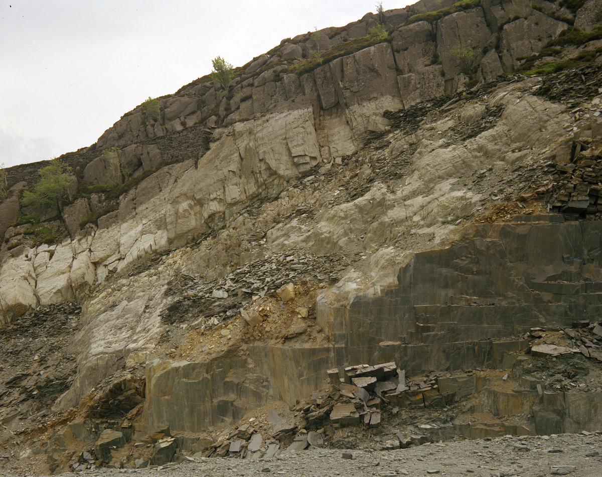 May 1974 - Penrhyn Quarry, Bethesda. Looking E., submitted by Buddle-Bot on 08-11-2025.
Bgs No. P007085; Thornton, K.E.; © NERC. Image & Text: BGS Geoscenic, under OGL V2 License http://bit.ly/462AXmV May 1974 - Penrhyn Quarry, Bethesda. Looking E.