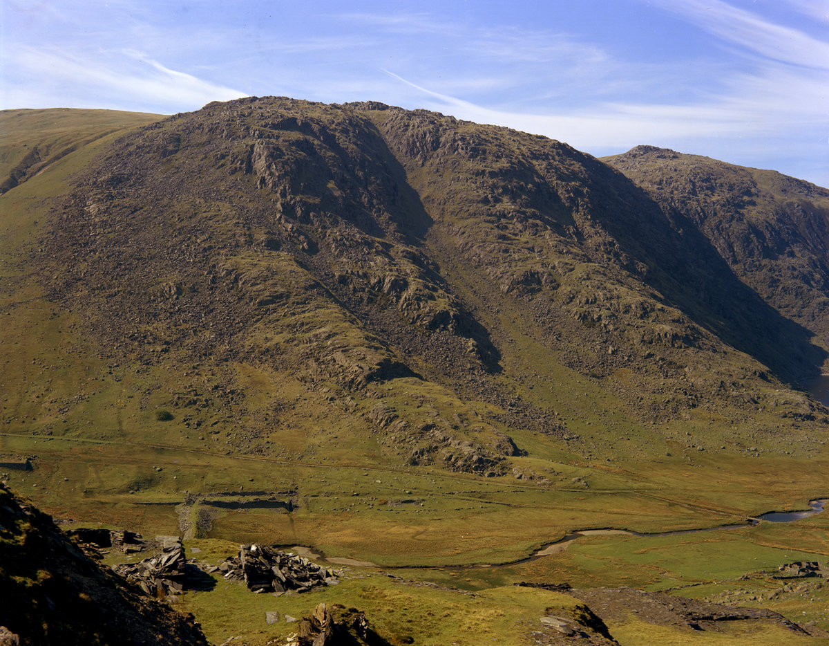May 1975 - Craig Eigiau. Looking NW.