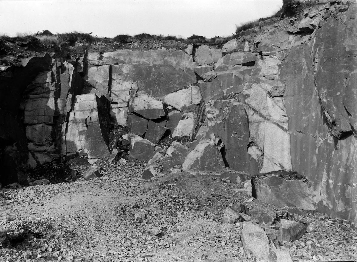 Aug 1904 - 1/4 m. NE of Bosleake, Carn Brea, Cambourne. Looking E.