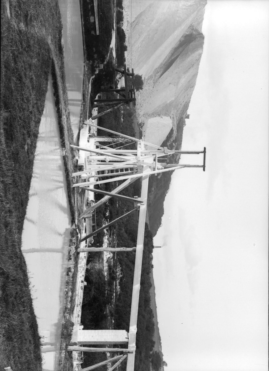 May 1905 - Goonvean China-clay Works, NE of Trethosa, St. Stephen-in-Brannel. Looking N.