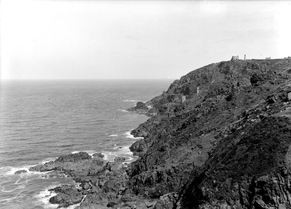 Jan 1905 - Botallack Head, St. Just. Looking NE., submitted by Buddle-Bot on 08-11-2025.
Bgs No. P200237; Hall, T.C.; © Crown. Image & Text: BGS Geoscenic, under OGL V2 License http://bit.ly/462AXmV Jan 1905 - Botallack Head, St. Just. Looking NE.