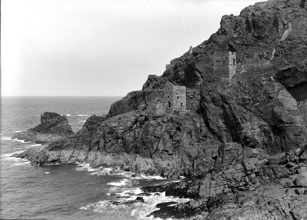Jan 1905 - Botallack Head, St. Just. Looking N., submitted by Buddle-Bot on 08-11-2025.
Bgs No. P200239; Hall, T.C.; © Crown. Image & Text: BGS Geoscenic, under OGL V2 License http://bit.ly/462AXmV Jan 1905 - Botallack Head, St. Just. Looking N.
