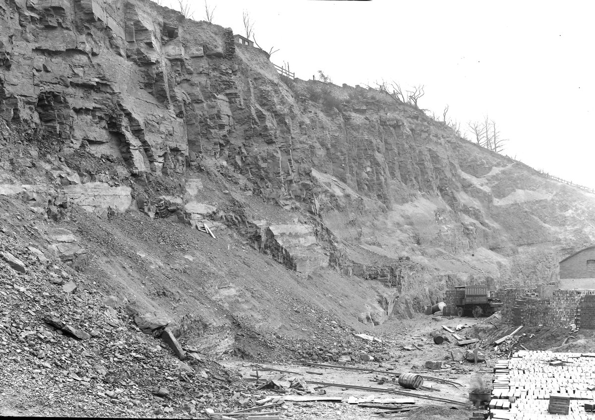 5 May 1911 - Woodside Brickyard at Norton Woodside, Sheffield. Looking SSE.