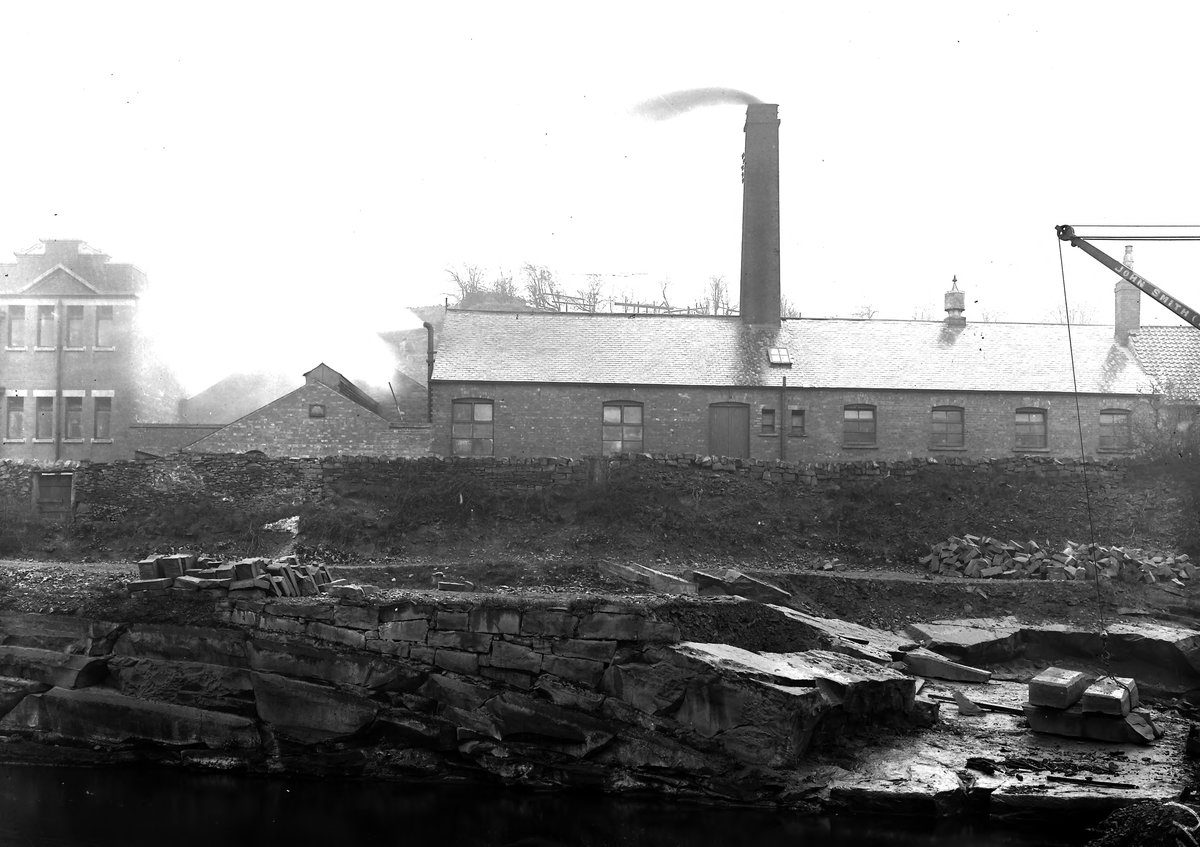 25 Apr 1911 - Lindley's Quarry, Rock Valley, Mansfield. Looking SE.
