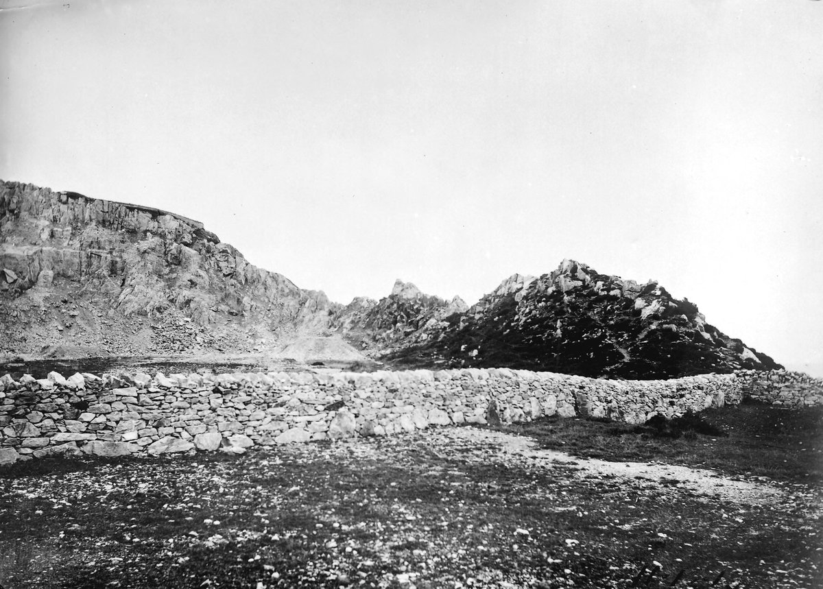 1914 - Holyhead Quartzite Quarry.