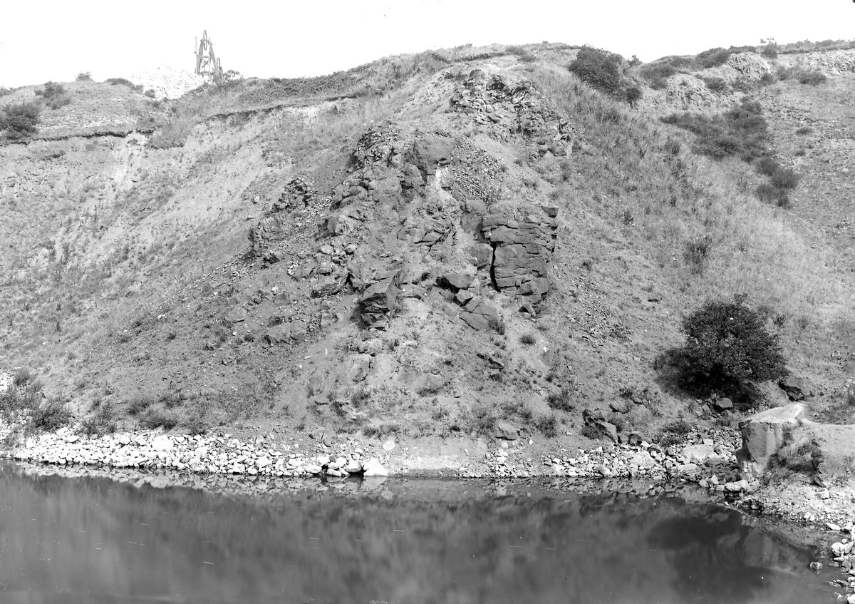 Jul 1921 - Quarry (old disused brickworks), Tansley Hill, about 1 m. S. of Dudley. Looking N.