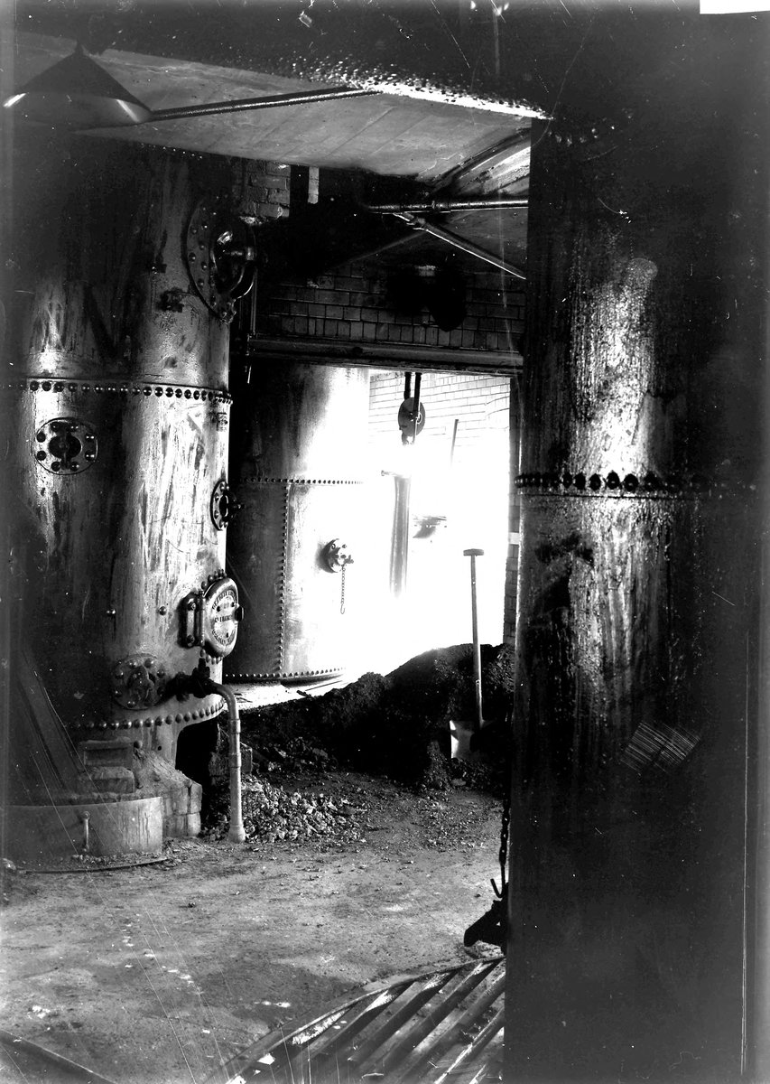 Jul 1921 - The Stourbridge Glazed Brick and Fire Clay Co. Ltd., Blowers Green, Dudley. Looking Towards fire.