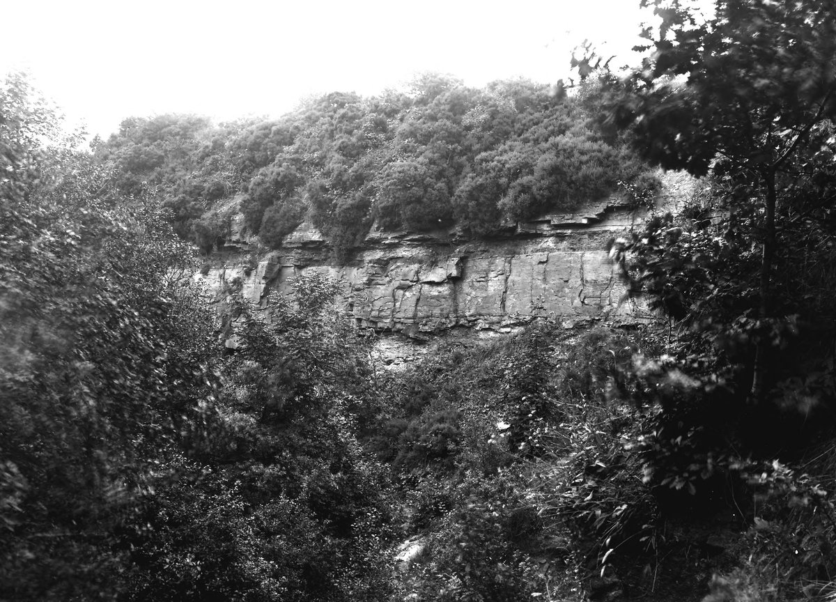 Aug 1922 - Barngill Quarry, 3 1/4 m. NNE of Whitehaven. Looking NE.
