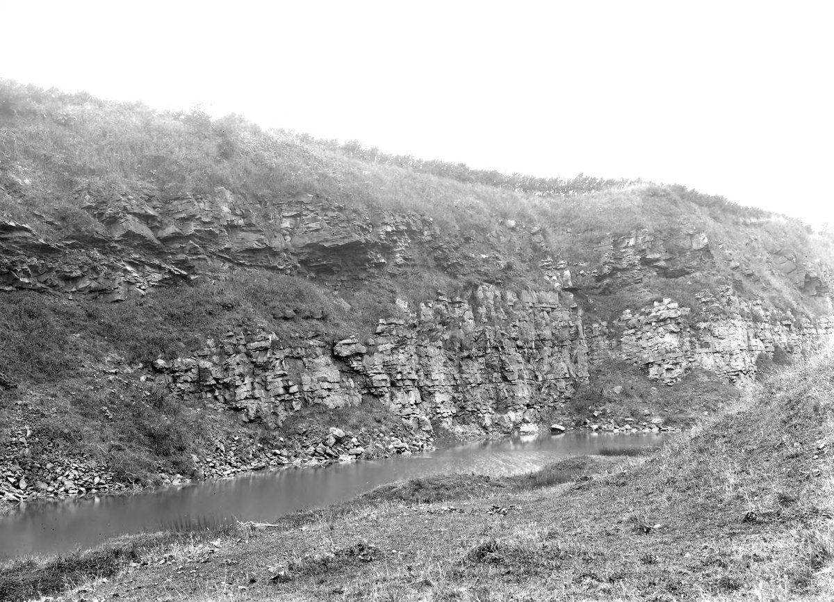 Aug 1922 - Overend Quarry, near Hensingham, 1 1/2 m. SE of Whitehaven. Looking NNW.