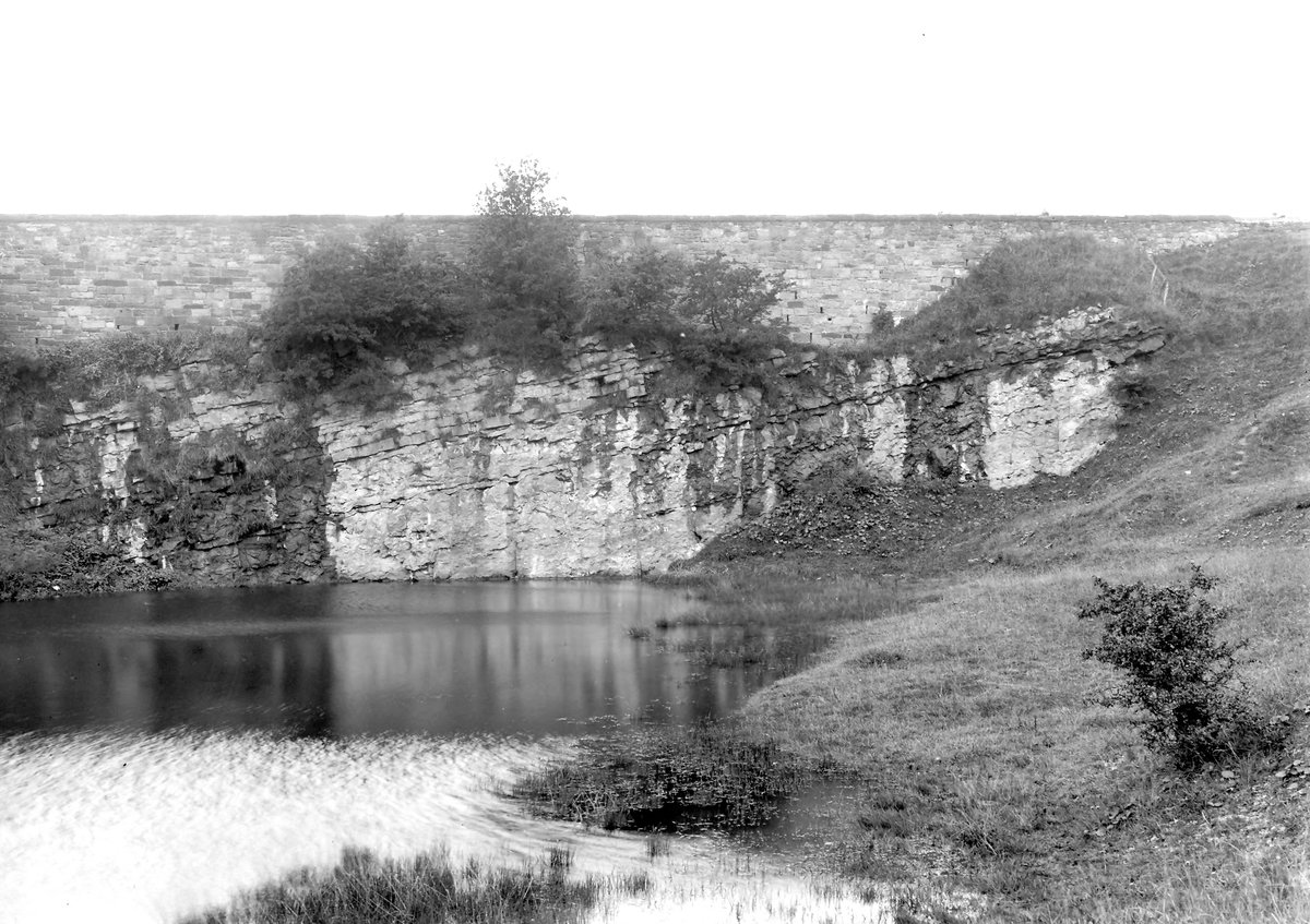 Aug 1922 - Overend Quarry, near Hensingham, 1 1/2 m. SE of Whitehaven. Looking N.