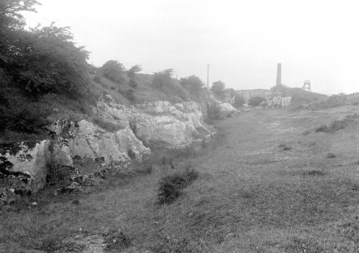 Sep 1922 - Langhorn Quarry, Bigrigg. Looking N.
