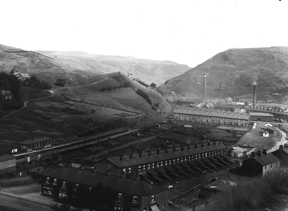 Aug 1923 - Cliviger Gorge, from hill S. of Portsmouth Station. Looking E., submitted by Buddle-Bot on 08-11-2025.
Bgs No. P202518; Rhodes, J.; © Crown. Image & Text: BGS Geoscenic, under OGL V2 License http://bit.ly/462AXmV Aug 1923 - Cliviger Gorge, from hill S. of Portsmouth Station. Looking E.