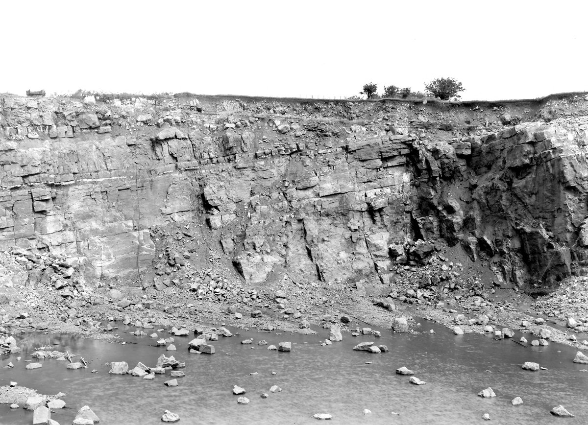 Aug 1924 - Kelton Head Quarry, about 1/2 m. E. of Rowrah Station, Lamplugh. Looking N., submitted by Buddle-Bot on 08-11-2025.
Bgs No. P202746; Rhodes, J.; © Crown. Image & Text: BGS Geoscenic, under OGL V2 License http://bit.ly/462AXmV Aug 1924 - Kelton Head Quarry, about 1/2 m. E. of Rowrah Station, Lamplugh. Looking N.