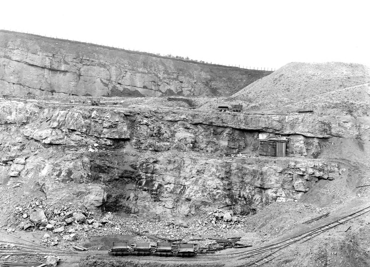 Aug 1924 - Rowrah Hall Quarry, 3 furlongs S. of Rowrah Station, Lamplugh parish.