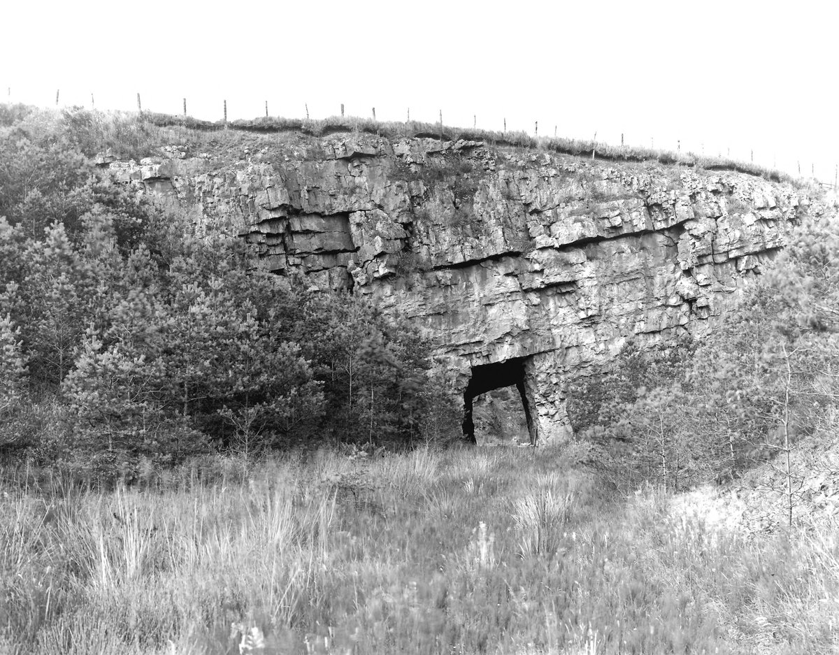 Aug 1924 - Stockhowhall Quarry, Kirkland, 3/4 m. SE of Rowrah Station, Lamplugh. Looking N.
