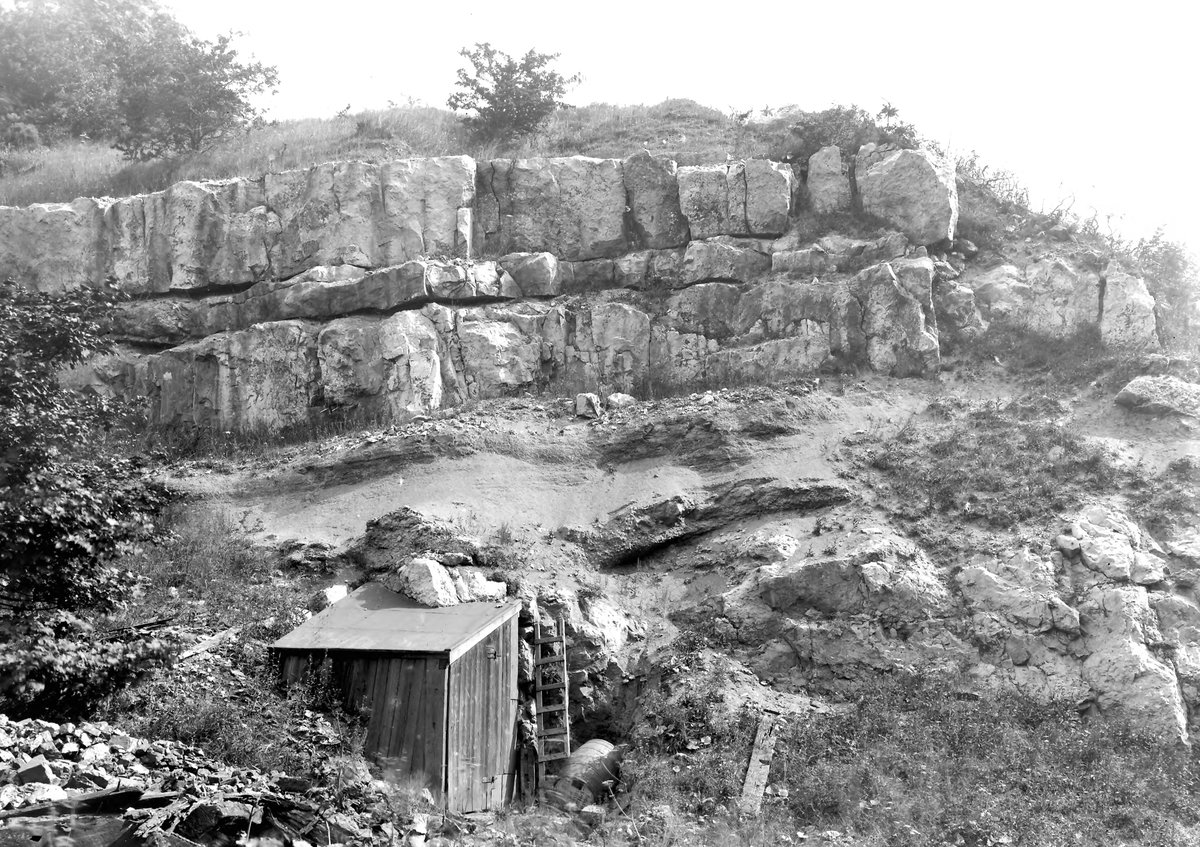 Aug 1924 - Clints Quarry, Bigrigg. Looking N.