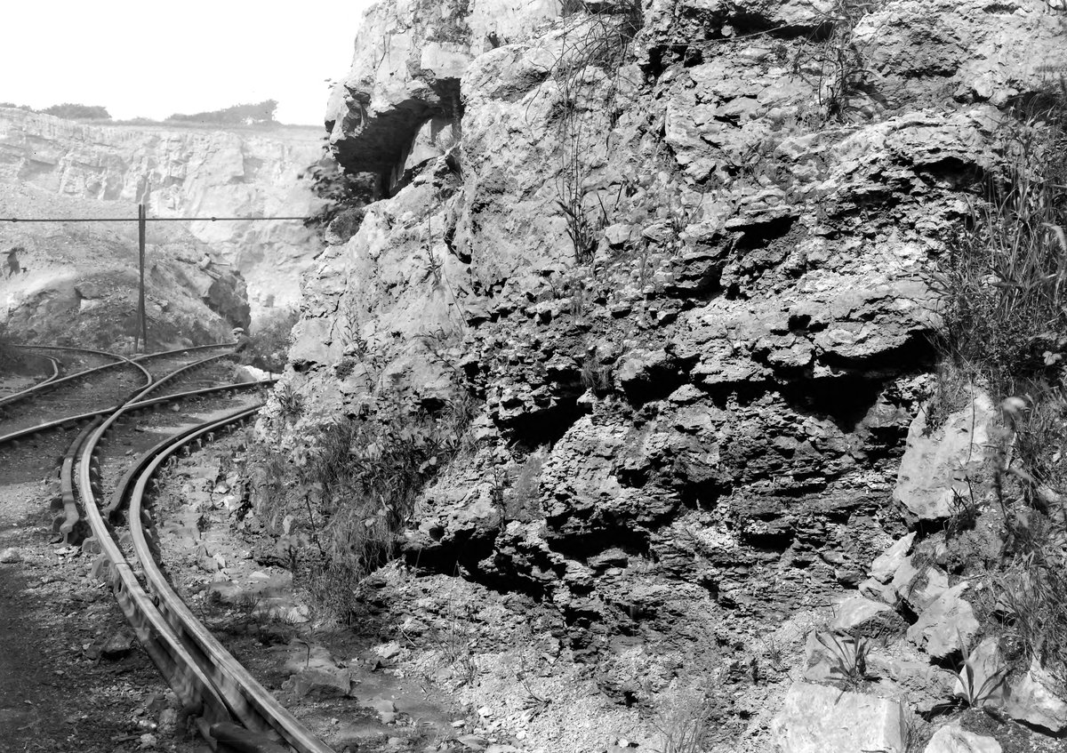 Aug 1924 - Clints Quarry, Bigrigg. Looking NW.