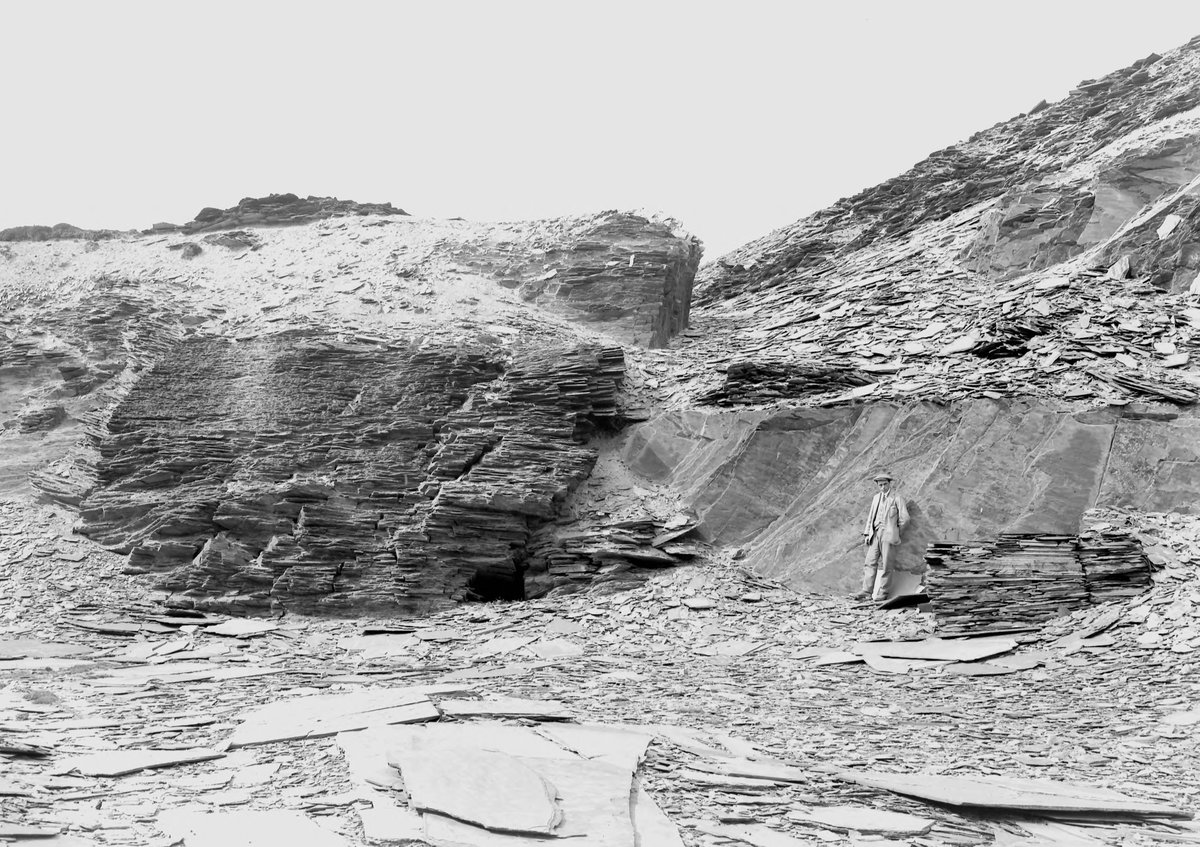 Jul 1925 - Clogau Quarries, Oernant. Looking N.