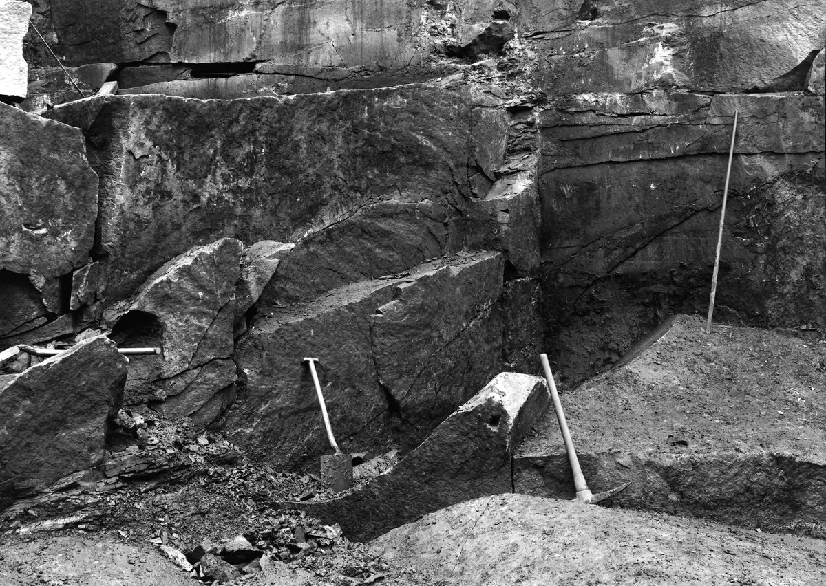 Jul 1926 - Spinkwell Quarry, Crosland Moor, about 2 m. SW of Huddersfield. Looking SSE.