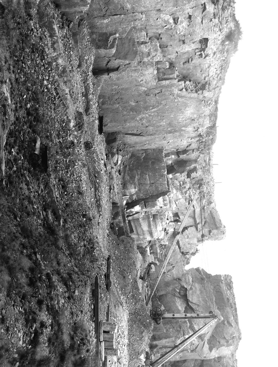 Jul 1929 - Hawett Hill Delf Quarries, High Moor, about 3/4 m. NNE of Parbold. Looking W.