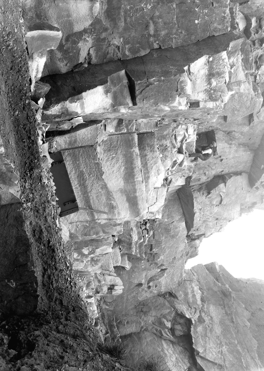 Jul 1929 - Hawett Hill Delf Quarries, High Moor, about 3/4 m. NNE of Parbold. Looking W.