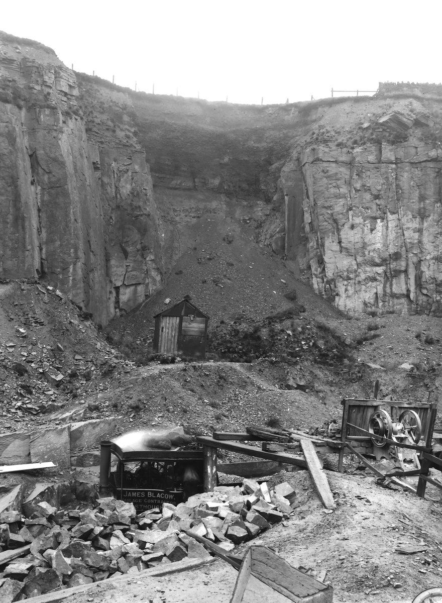 Jul 1929 - Quarry 1/2 m. NE of Wallsuches, Horwich. Looking N., submitted by Buddle-Bot on 08-11-2025.
Bgs No. P204642; Rhodes, J.; © Crown. Image & Text: BGS Geoscenic, under OGL V2 License http://bit.ly/462AXmV Jul 1929 - Quarry 1/2 m. NE of Wallsuches, Horwich. Looking N.