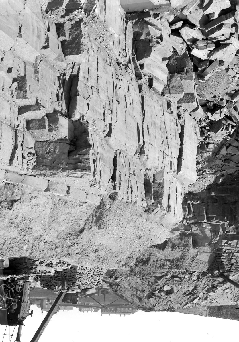 Jun 1929 - W. Hampson & Co.'s Appleton Quarries, 1/2 m. S. of Shepley. Looking W.