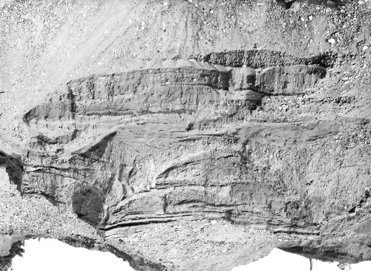 Jul 1929 - Sand-pit, about 1 m. NE of Gresford Station. Looking E.