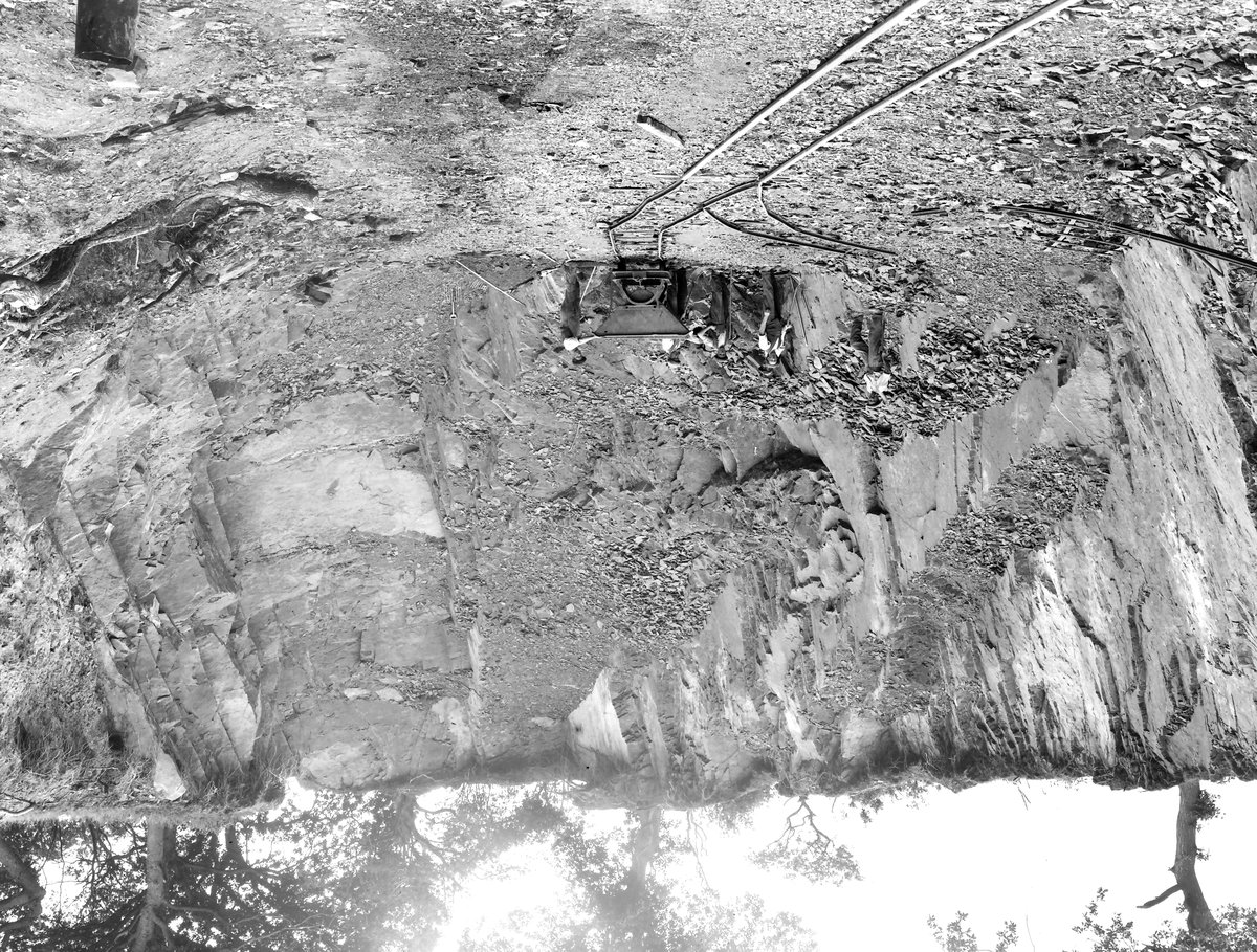 Jul 1929 - Quarry, Callow Hill, 1 1/4 m. SW of Pontesbury. Looking E.