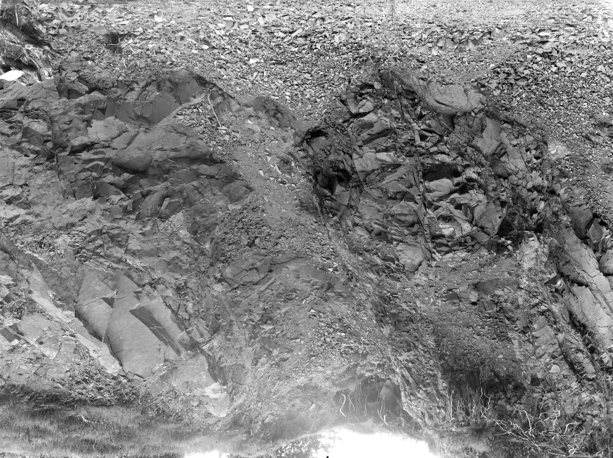 Jul 1929 - Quarry, Callow Hill, 1 1/4 m. SW of Pontesbury. Looking SE.