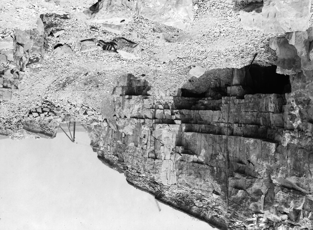 Apr 1930 - Seacombe Quarry, Worth Matravers. Looking NE.