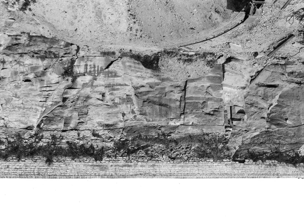 Aug 1930 - Mansfield Red Quarry. Looking N.