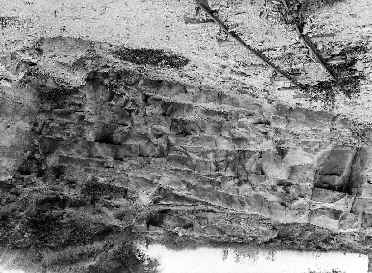 Aug 1930 - Rouse's Portland Quarry, Mansfield Woodhouse. Looking W.