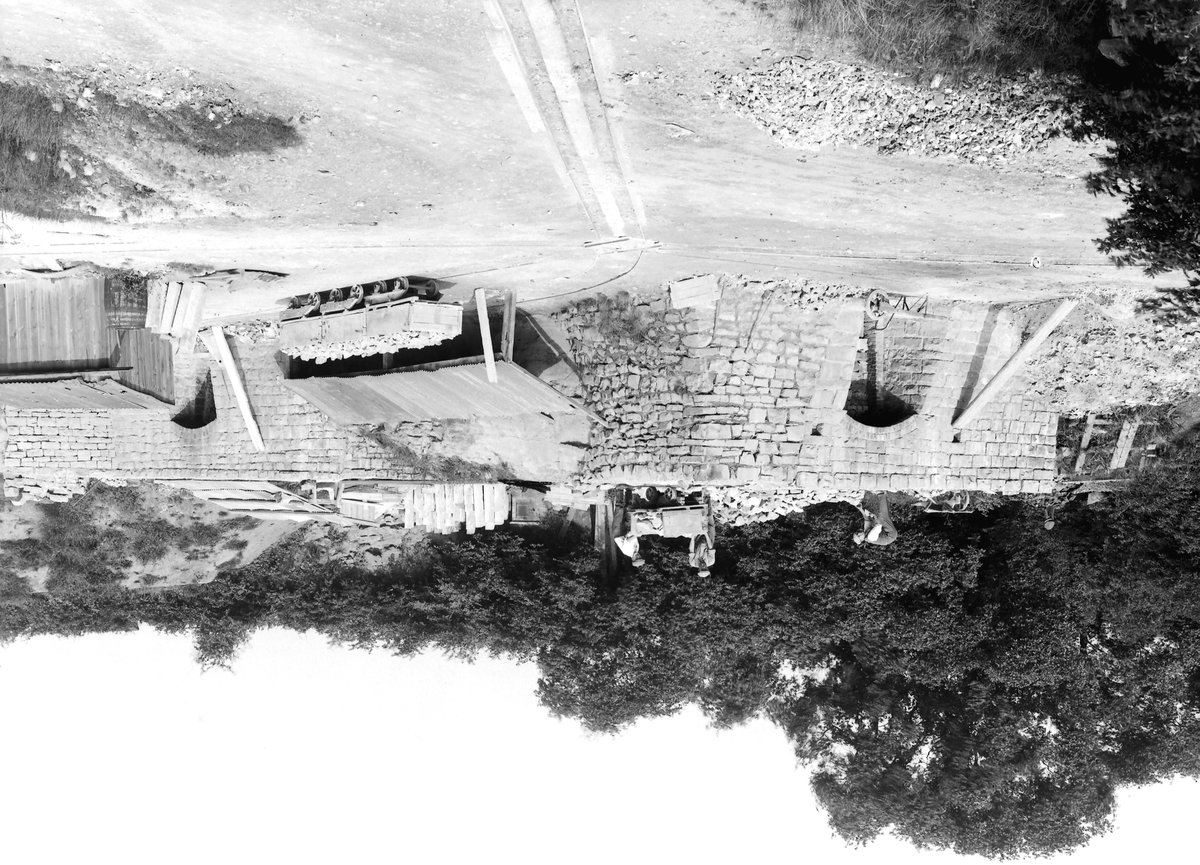 Aug 1930 - Rouse's Portland Quarry, Manfield Woodhouse. Looking N.