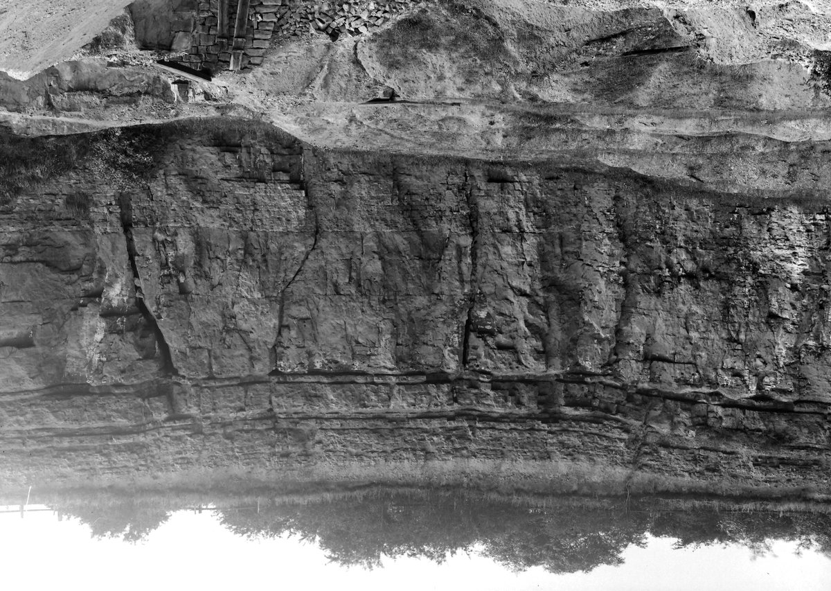 Sep 1930 - New Fryston Quarry (Wheldale Lias Lime Co.) Looking E.