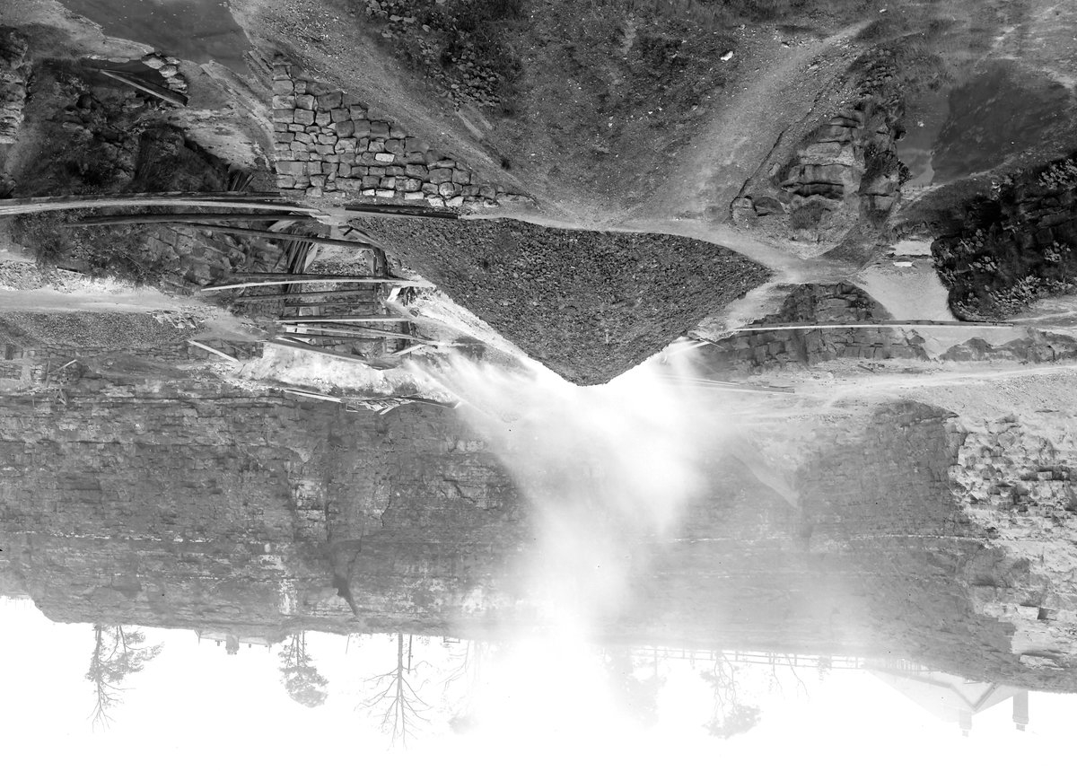 Sep 1930 - New Fryston Quarry (Wheldale Lias Lime Co.) Looking W.