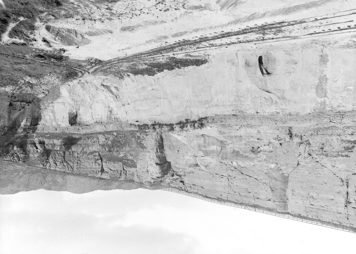 Oct 1930 - Hetton Downs Quarry. Looking NE., submitted by Buddle-Bot on 08-11-2025.
Bgs No. P205200; Rhodes, J.; © Crown. Image & Text: BGS Geoscenic, under OGL V2 License http://bit.ly/462AXmV Oct 1930 - Hetton Downs Quarry. Looking NE.