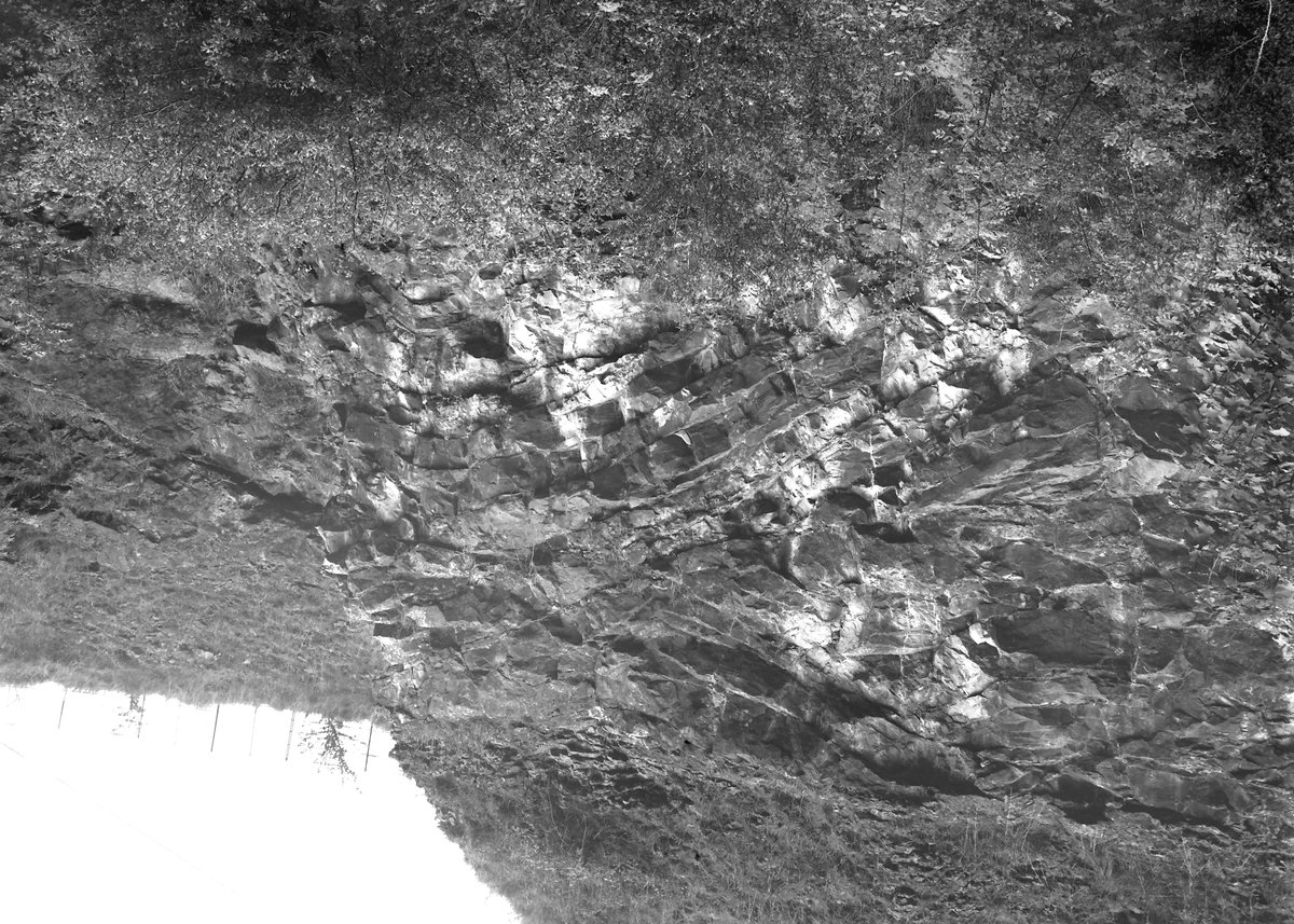 Sep 1932 - Old quarry, Hapsford Bridge, about 1 1/2 m. NW of Frome.