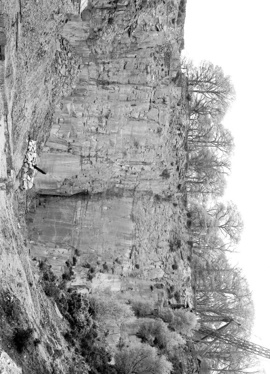 May 1936 - Point Quarry, 1000 yd. E. of Dark Hill. Looking NW.