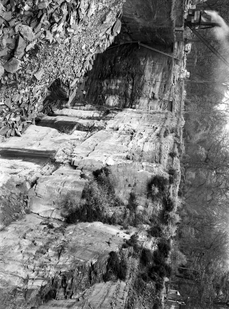 May 1936 - Bixhead Quarries 3/4 m. ESE of church, Broadwell Lane End. Looking W., submitted by Buddle-Bot on 08-11-2025.
Bgs No. P206701; Rhodes, J.; © Crown. Image & Text: BGS Geoscenic, under OGL V2 License http://bit.ly/462AXmV May 1936 - Bixhead Quarries 3/4 m. ESE of church, Broadwell Lane End. Looking W.